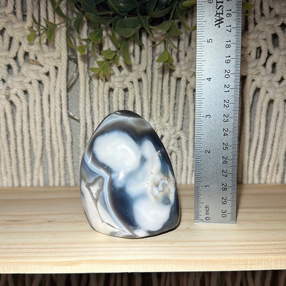 Orca agate Freeform